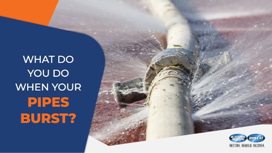 What Do You Do When Your Pipes Burst?