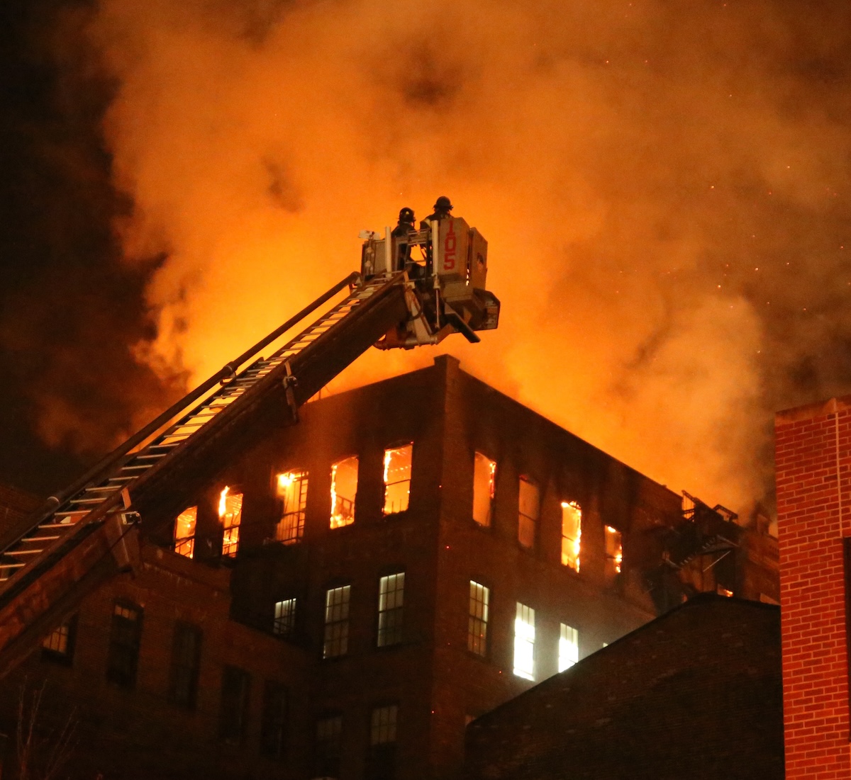 Fire and smoke damage in Chicago